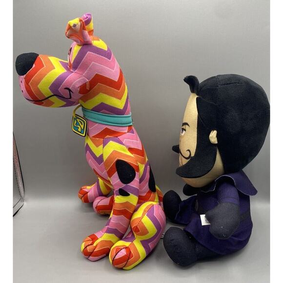 Standing Scooby-Doo Chevron Pattern & Dick Dastardly Plush - Picture 2 of 8